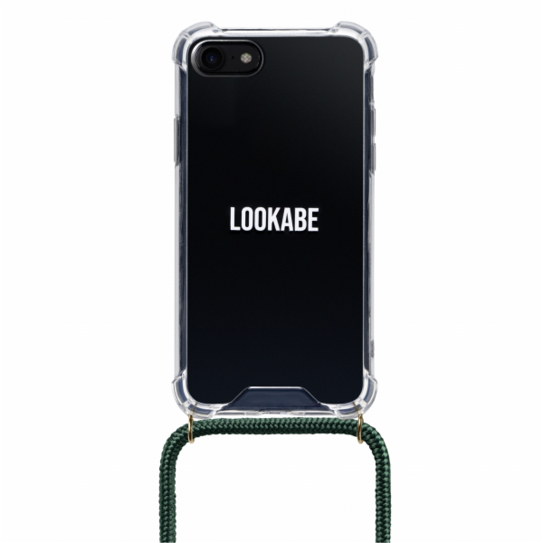 Lookabe náhrdelník iPhone Xs Max zlatozelený loo015