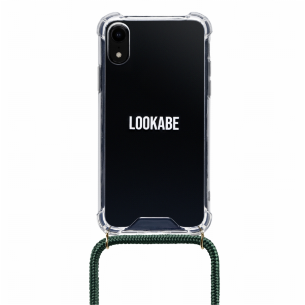 Náhrdelník Lookabe iPhone Xr zlatozelený loo014