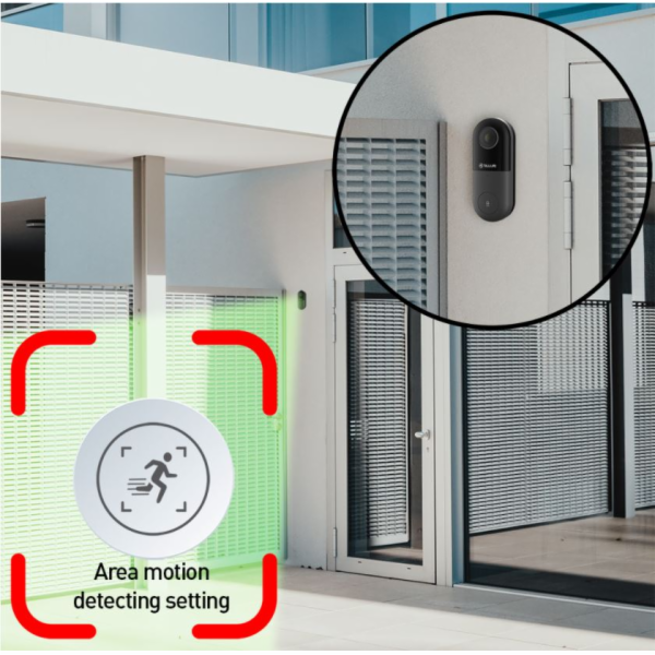 TELLUR SMART Audio/Video zvonek, WiFi, 1080P, PIR (TLL331...