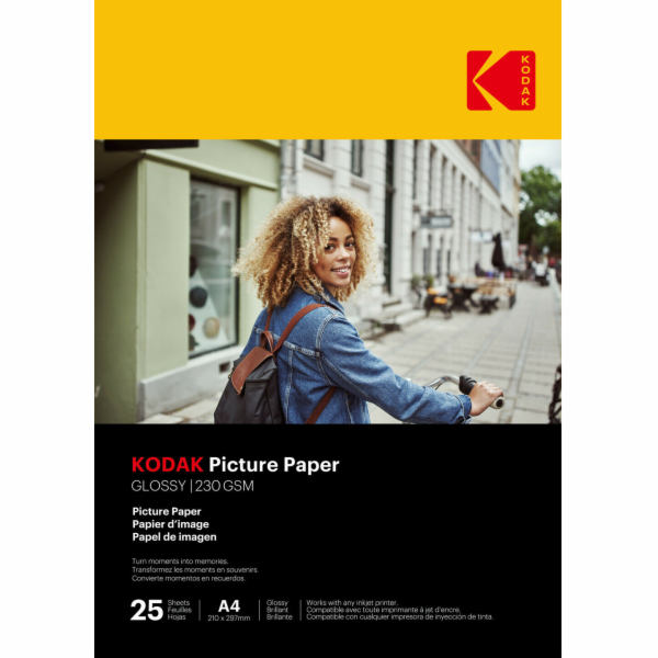Fotopapír Kodak Picture High Gloss (230g/m2) A4 25 listů
