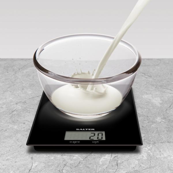 Salter 1170 BKDR Ultra Slim Glass Digital kuchyňská váha ...