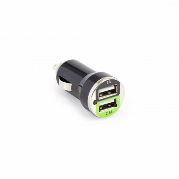 Sbox CC-221B Dual USB Car Charger CC-221B blackberry black
