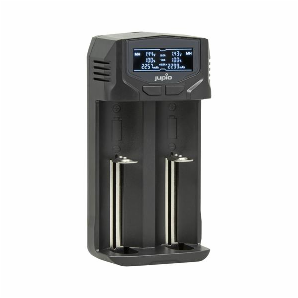Nabíječka Jupio USB-C 2-slots Fast Multi Charger LCD 
