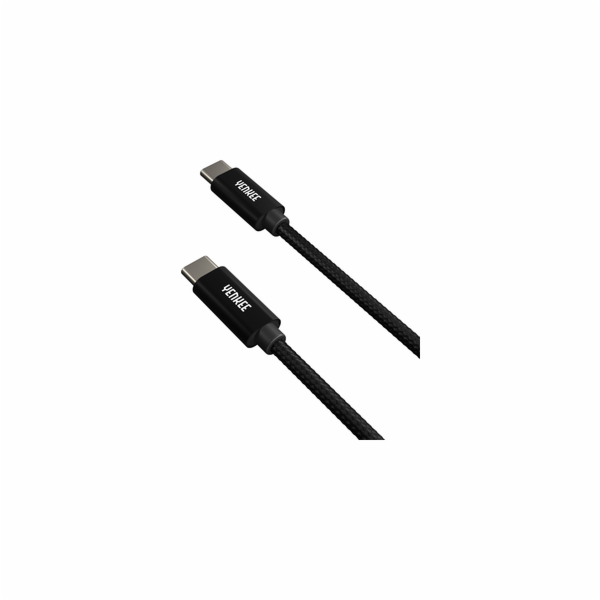YENKEE YCU C02 BK kabel USB C-C 2.0/ 0,2m
