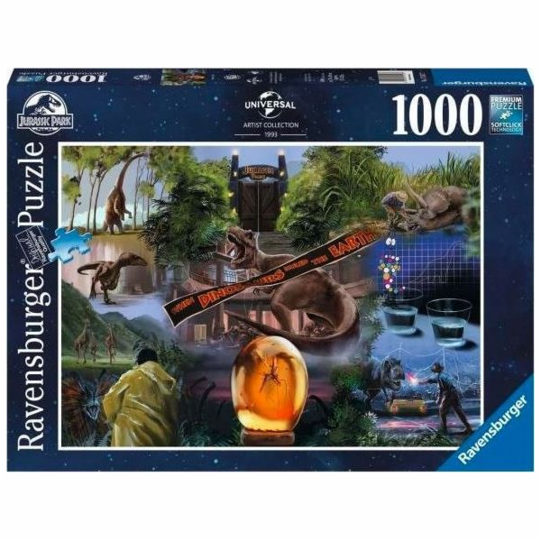 Ravensburger Puzzle 1000el Jurský park 171477 RAVENSBURGER