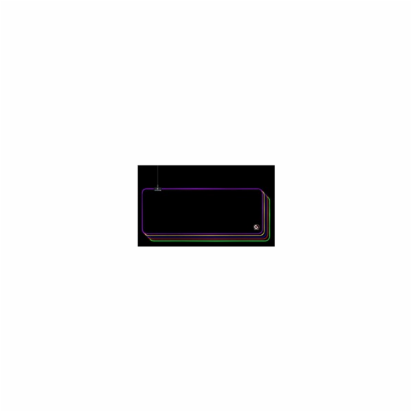 GEMBIRD Podložka pod myš MP-GAMELED-L, USB, RGB podsvícen...