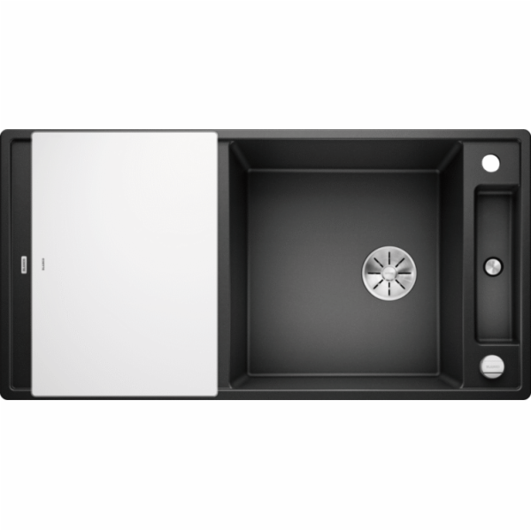Blanco Axia III XL 6 S granit, broušené sklo