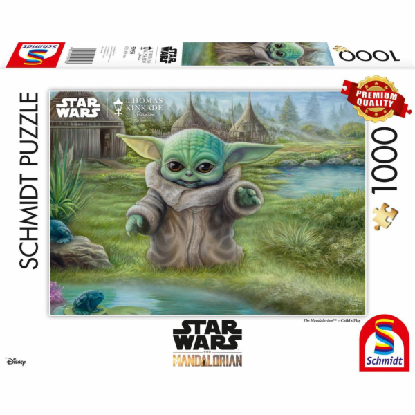 Puzzle prémiové kvality 1000 dílků THOMAS KINKADE Baby Yo...