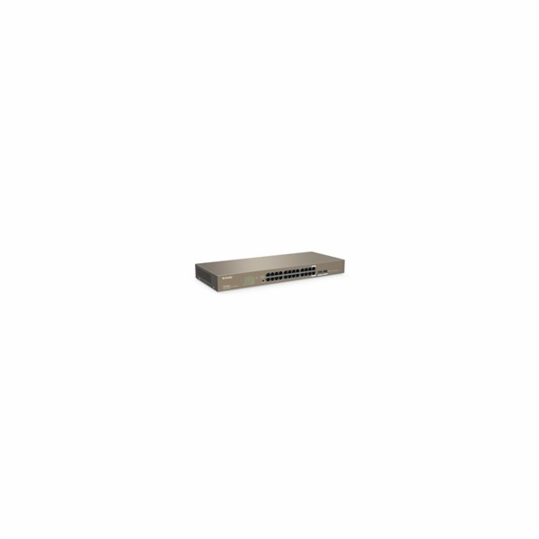 Tenda TEG1024F 24x Gigabit s SFP, 22x RJ45 + 2x SFP / RJ4...
