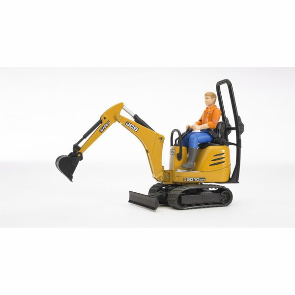 Bruder BWORLD Mikrobagr JCB s figurkou