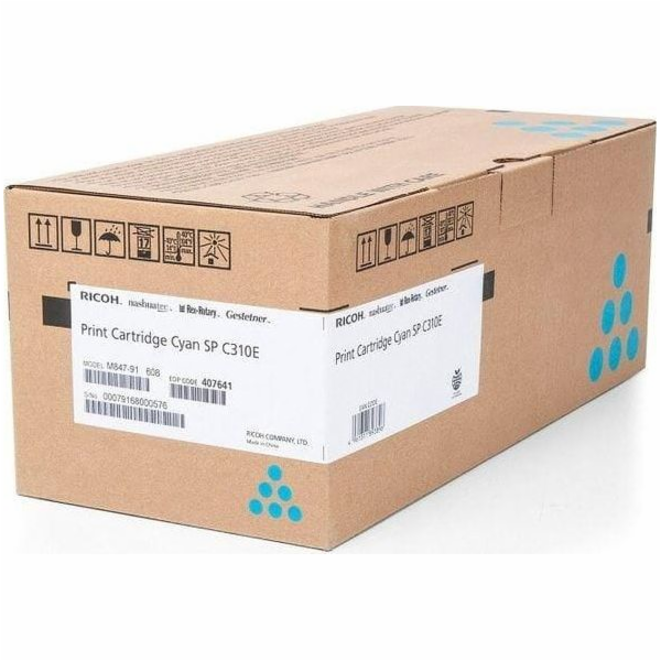 Ricoh Toner 406349 Cyan
