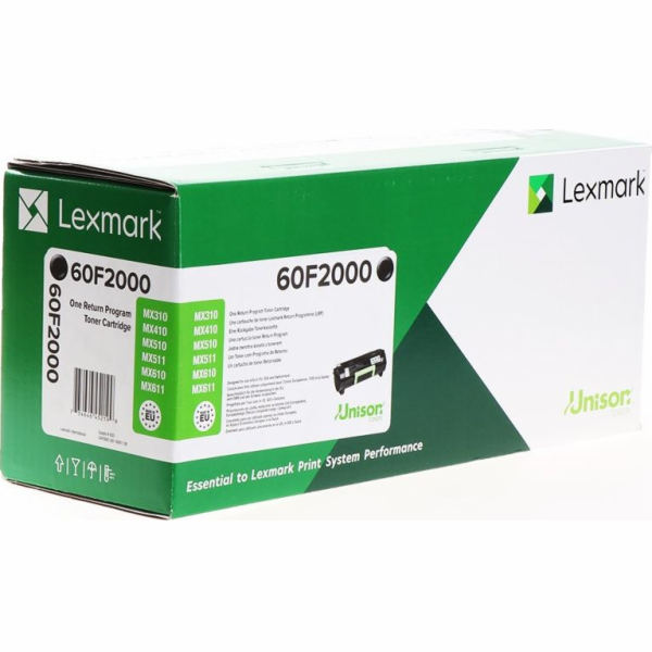 Toner Lexmark 60F2000