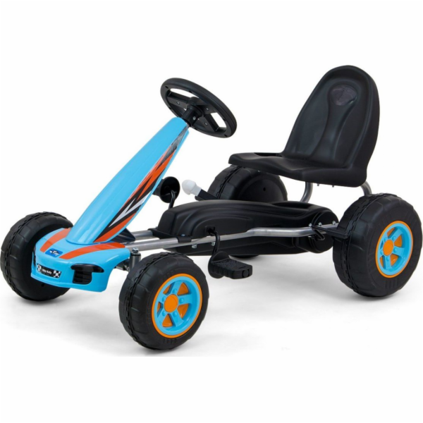 Go-kart Dětská šlapací motokára Milly Mally Viper modrá