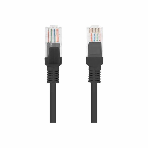 LANBERG PATCHCORD UTP CAT.5E 30M BLACK
