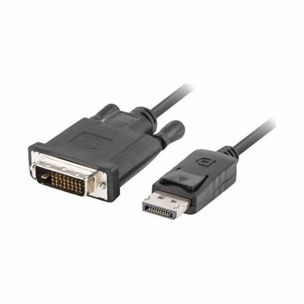 Lanberg DisplayPort - DVI-D kabel 1m černý (CA-DPDV-10CU-...