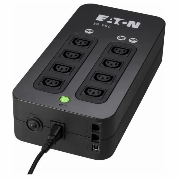 EATON UPS 3S 700IEC, 700VA, 420W, 1/1 fáze