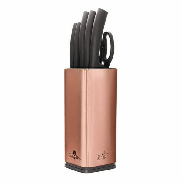 BerlingerHaus sada nožů ve stojanu 7ks BH-2401 Rose Gold ...