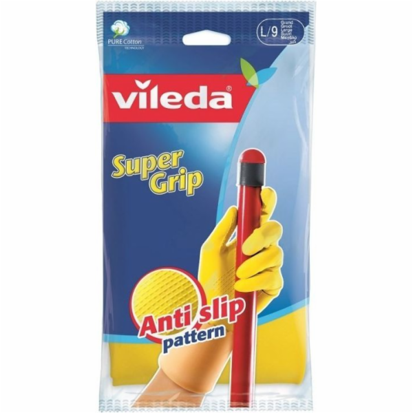 Gloves Vileda Super Grip L