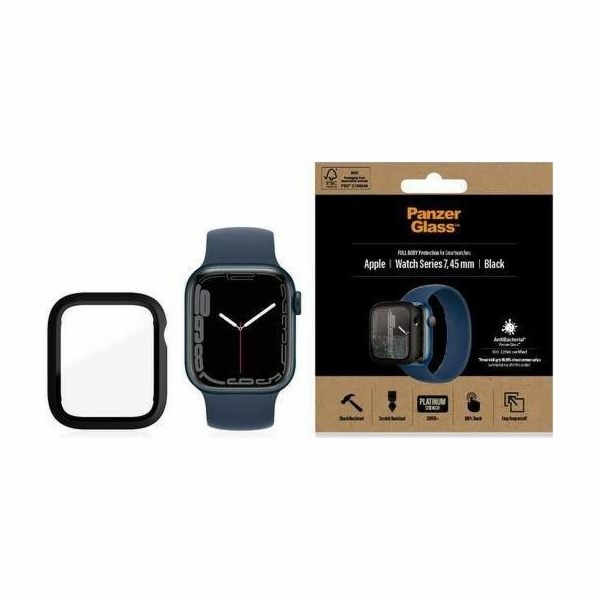 PanzerGlass  celotělové Apple Watch 7 45mm černá/černá AB...