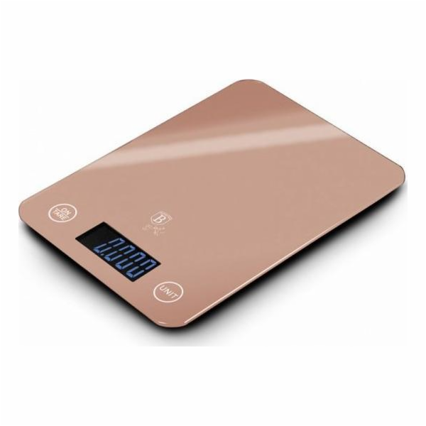 BerlingerHaus elektrická kuchyňská váha BH-9352 Rose Gold