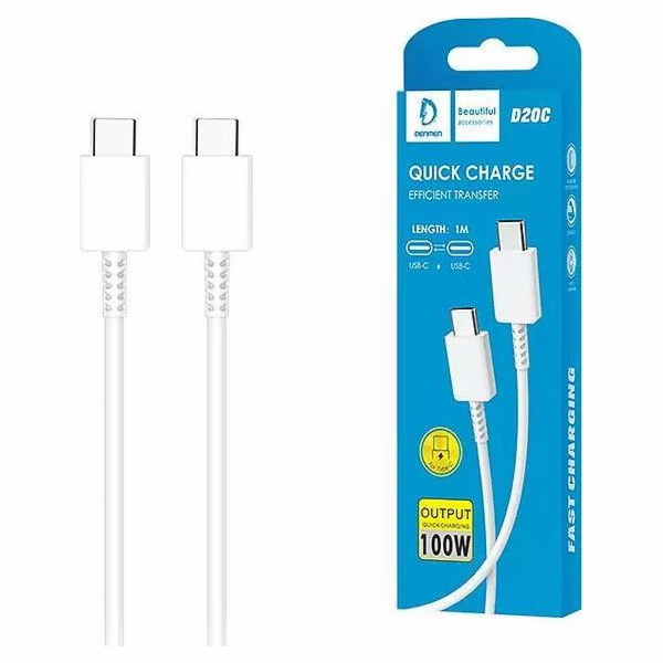 Kabel USB Denmen USB Typ typu typu typ C typu PD 3.6A Dod...