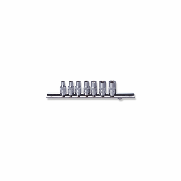 Sada nástrčných hlavic Torx E, 1/4", E4-E11 JONNESWAY