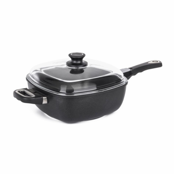 Hluboká pánev G21 Cook 26 cm s poklicí a odnímatelnou ruk...