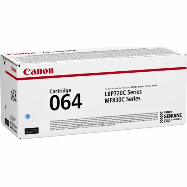 Canon TONER  CRG 064C azurová pro i-Sensys MF 832cdw ( 5 ...