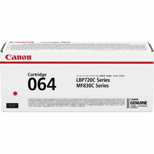 Canon 4933C001 - originální Canon TONER CRG 064M purpurov...