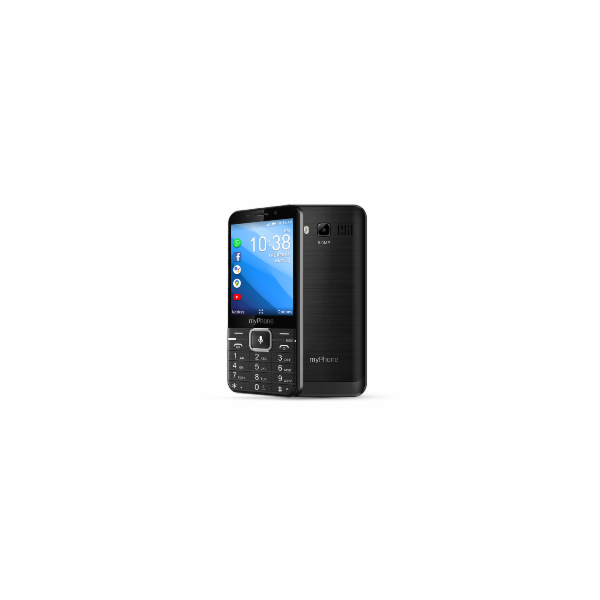 MYPHONE Up Smart LTE, Mobilný telefón, čierny
