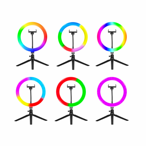 Kruhová lampa Tracer 46807 RGB
