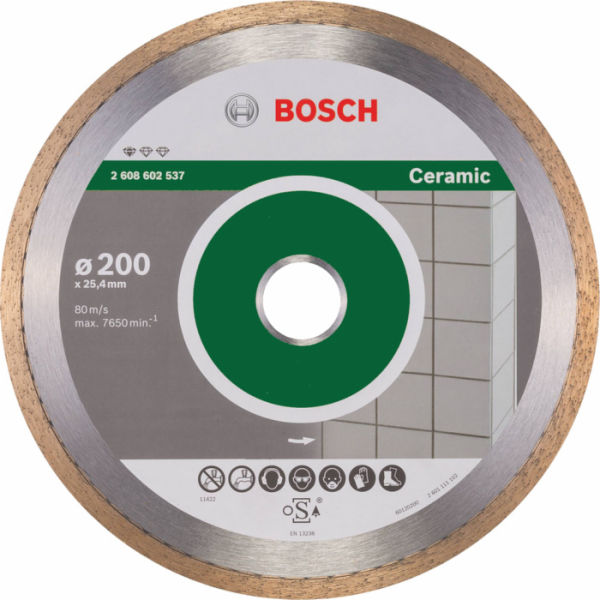 Bosch Diamantový dělicí kotouč Standard for Ceramic - 200...