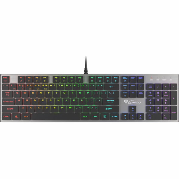 Genesis herní mechanická klávesnice THOR 420/RGB/Content ...