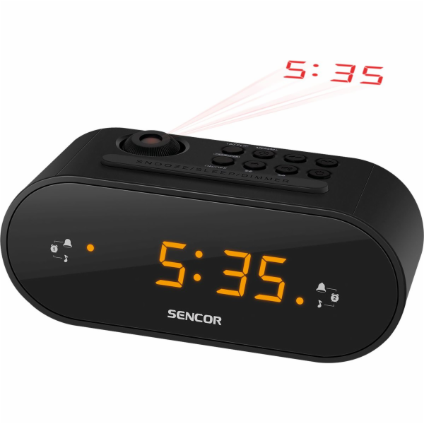 SENCOR SRC 3100 B RADIOBUDÍK S PROJEKCÍ SENCOR