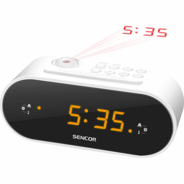 SENCOR SRC 3100 W RADIOBUDÍK S PROJEKCÍ SENCOR