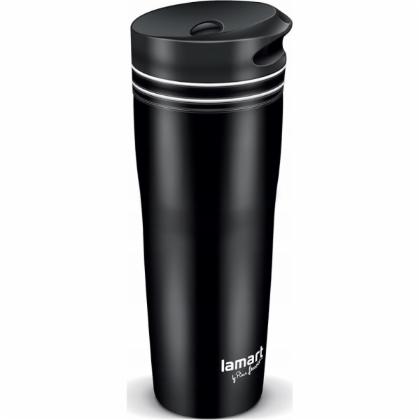 Lamart LT4049 Termohrnek MANQ, 360 ml, černá-bílá 