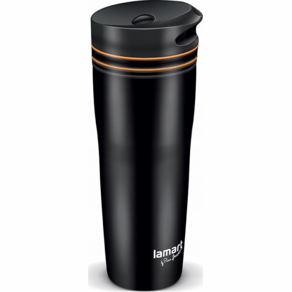 Lamart LT4051 Termohrnek MANQ, 360 ml, černá-oranžová