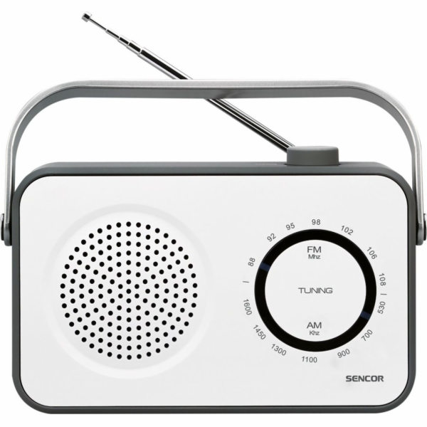SENCOR SRD 2100 W FM/AM RADIOPŘIJÍMAČ SENCOR