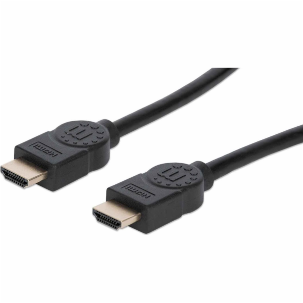 Manhattan HDMI - HDMI kabel 3m černý (355353)