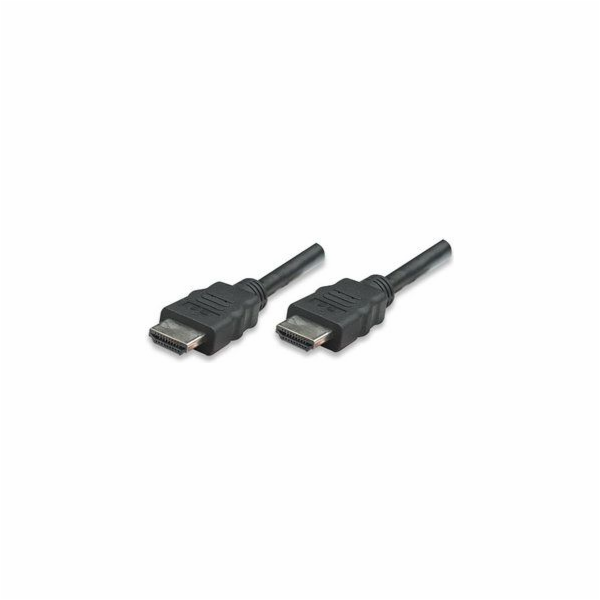 Manhattan HDMI - HDMI kabel 5m černý (323239)