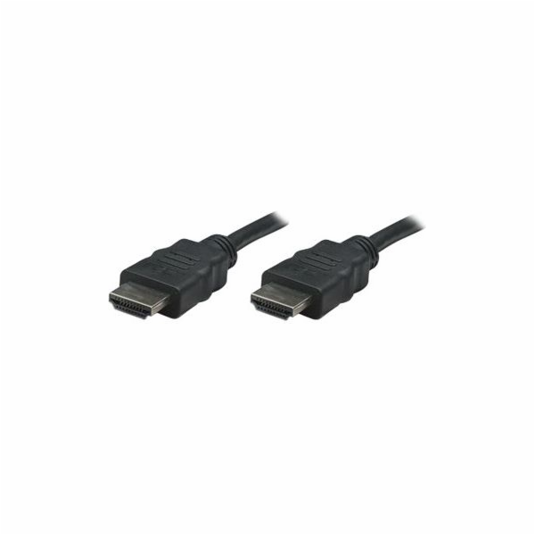 Manhattan HDMI - HDMI kabel 10m černý (322539)