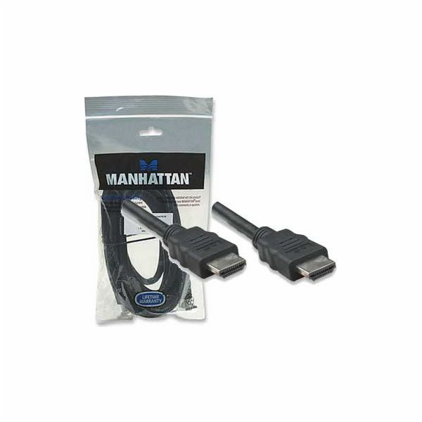 Manhattan HDMI - HDMI kabel 7,5 m černý (353274)