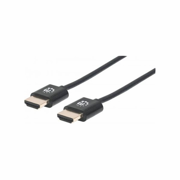 Manhattan HDMI - HDMI kabel 1m černý (394352)