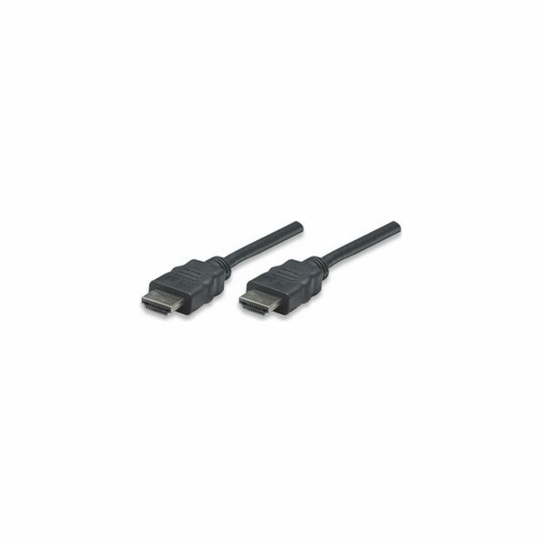 Manhattan HDMI - HDMI kabel 1m černý (308816)