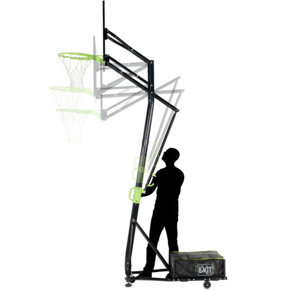 Basketbalový koš Galaxy Portage W rim trans. Polykarb.