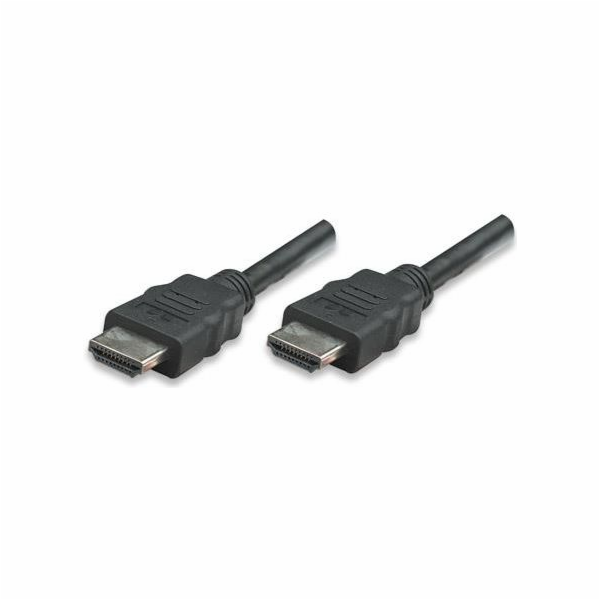 Manhattan HDMI - HDMI kabel 2m černý (323215)