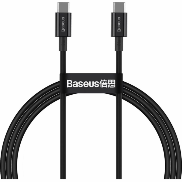 Baseus Superior USB cable 1 m USB 2.0 USB C Black