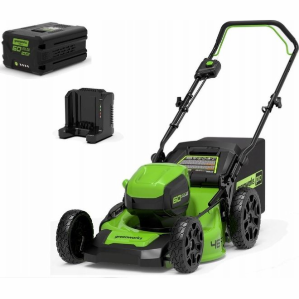 Greenworks GD60LM46HPK4 Akumulátorová sekačka