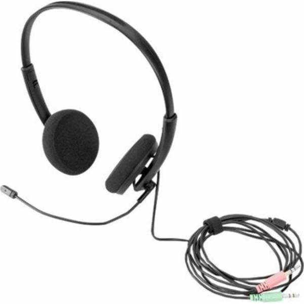 DIGITUS On Ear Office Headset w. Noise Reduction 3,5mm St...