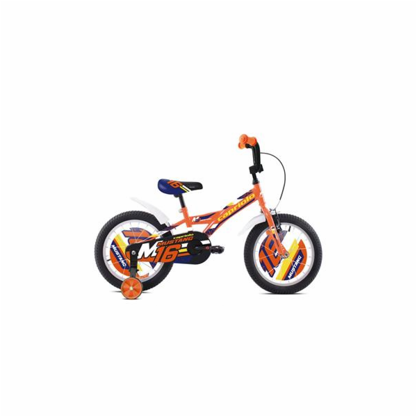 Dětské jízdní kolo Capriolo BMX 16"HT MUSTANG oranžovo-mo...